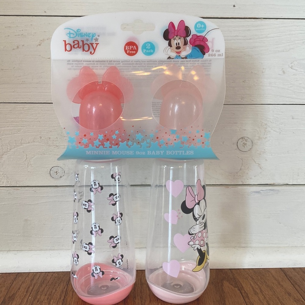 Minnie Mouse 9oz bottles
